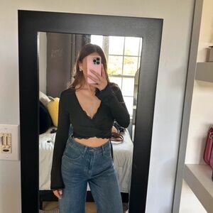 Black Zara Tank Top, Size M